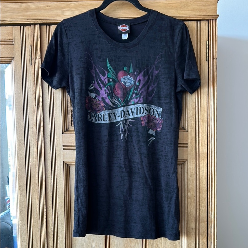 Harley-Davidson Black Graphic T-Shirt XL